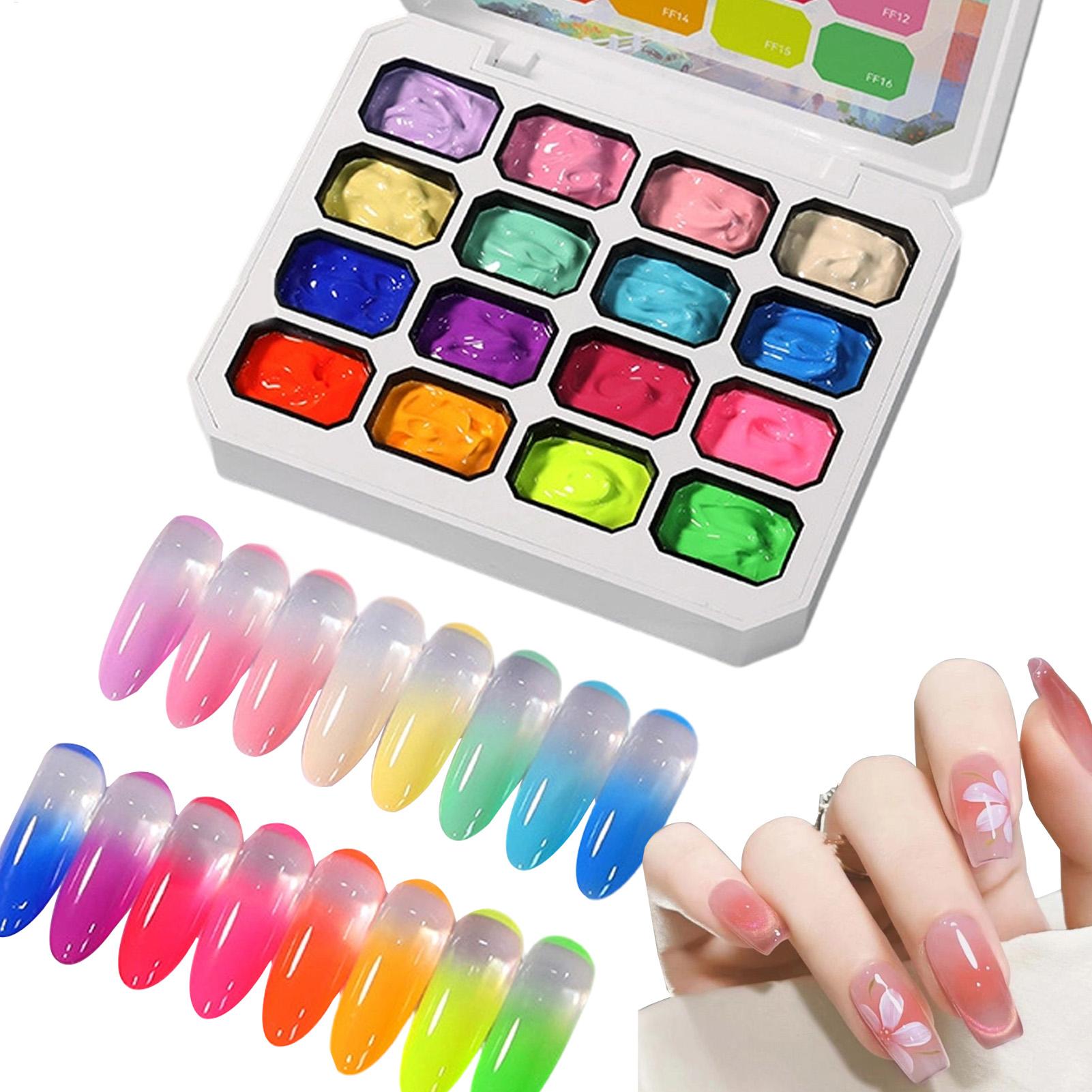 Nail Gel Polish Set - Kit de vernis à ongles en