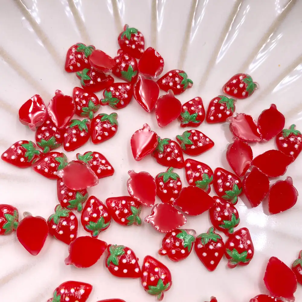 Nail Art Glossy - Mini cristaux 3D colorés en résine