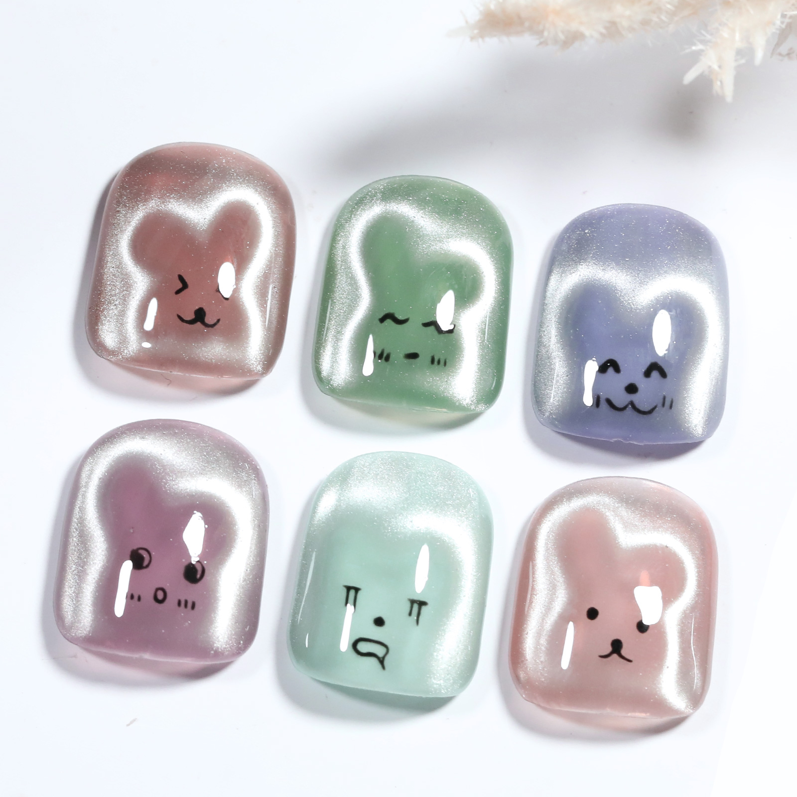 Lot de 1/4 aimants en forme de - Nail Gel Polish Set avis et prix