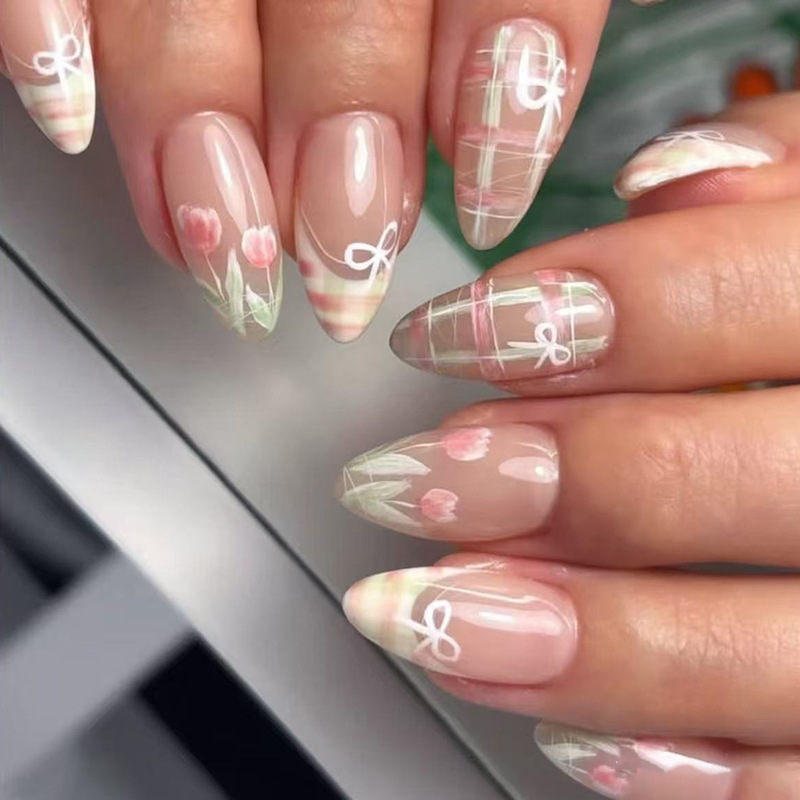 24 pièces arc faux ongles ense - Nail Art Valentine avis et prix