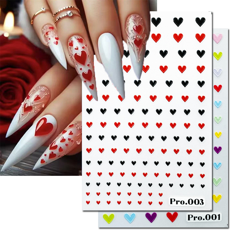 Autocollants en Relief 5D pour - Nail Art Valentine avis et prix