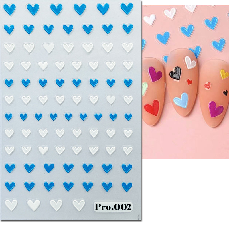 Autocollants en Relief 5D pour - Nail Art Valentine avis et prix