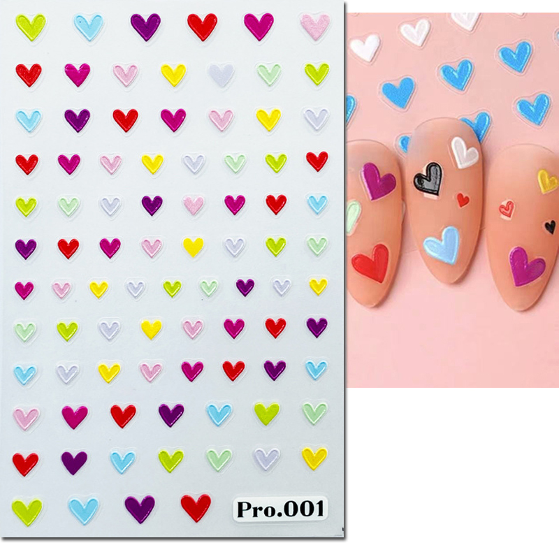 Autocollants en Relief 5D pour - Nail Art Valentine avis et prix