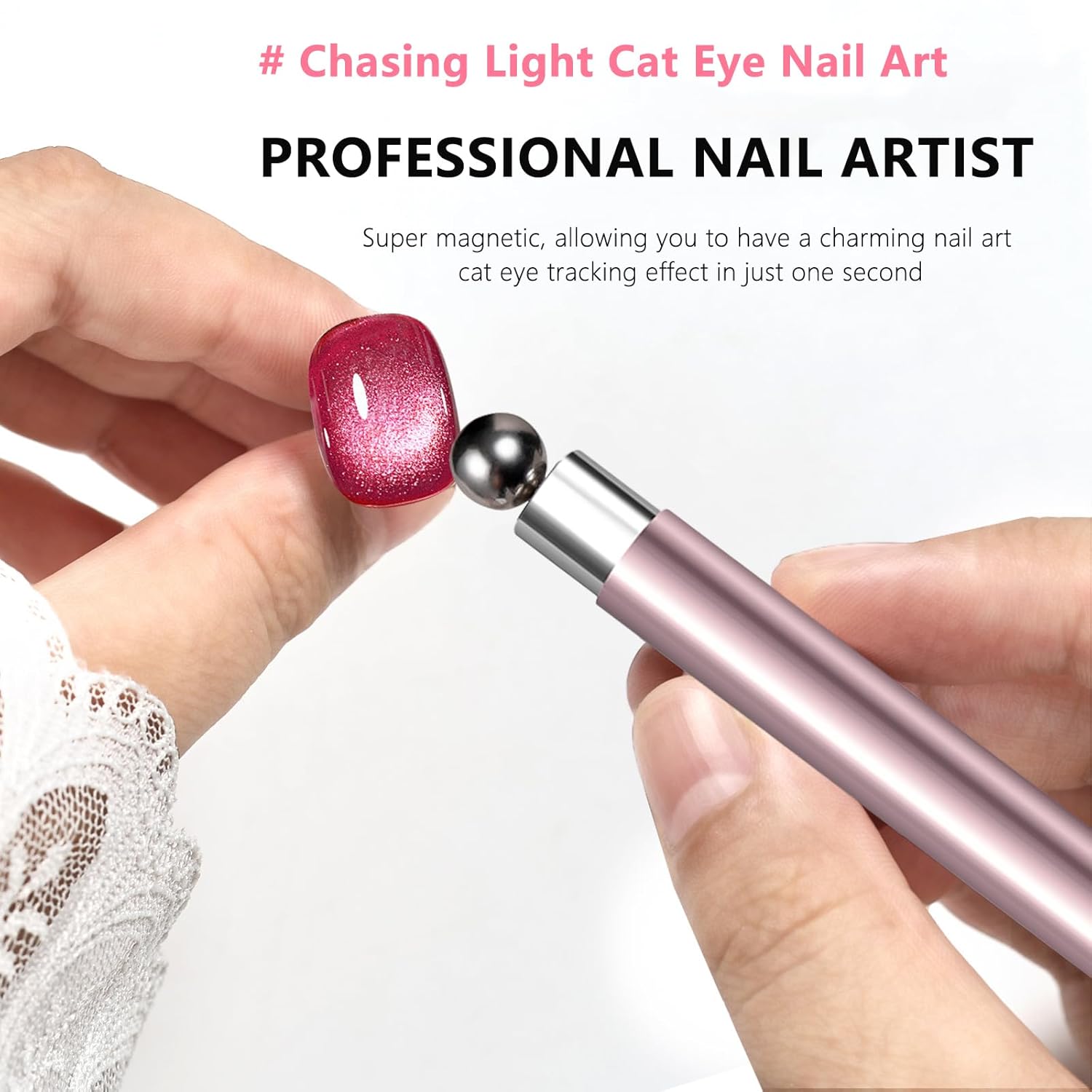 Boule magnétique œil de chat a - Nail Gel Polish Set avis et prix
