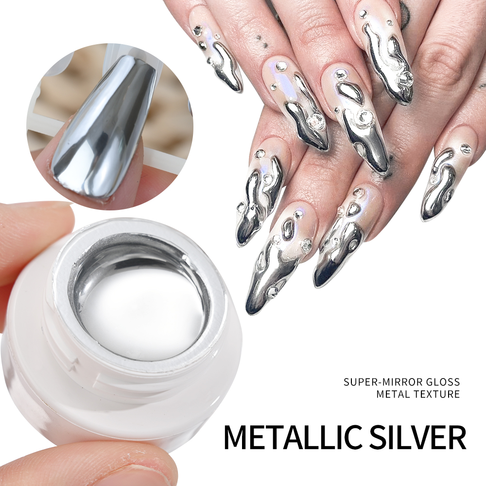 Vernis à ongles gel métallique - Nail Art Glossy avis et prix