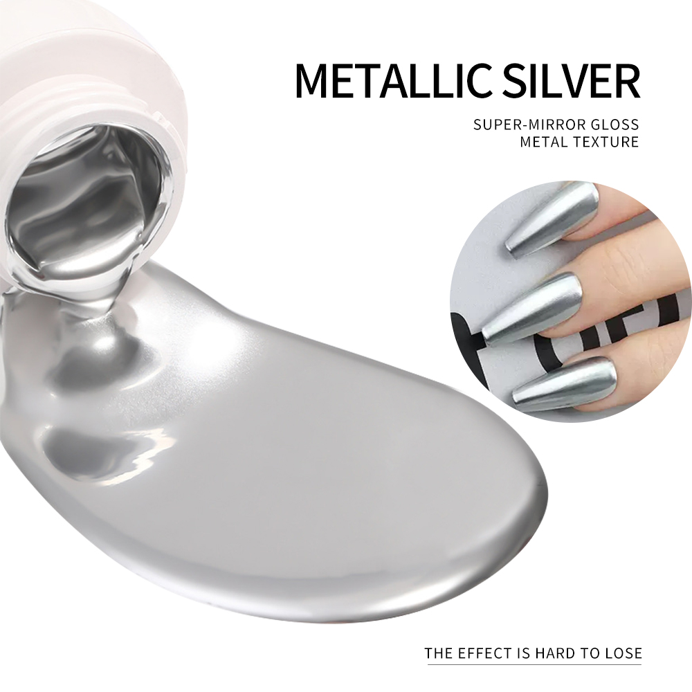 Vernis à ongles gel métallique - Nail Art Glossy avis et prix