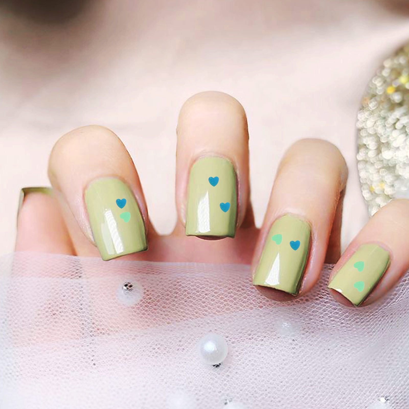 1 ensemble de paillettes brill - Nail Art Valentine avis et prix