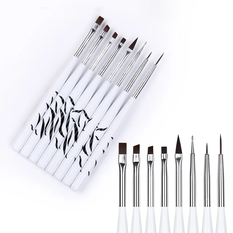 Pinceau pour Nail Art, pinceau - Nail Gel Polish Set avis et prix
