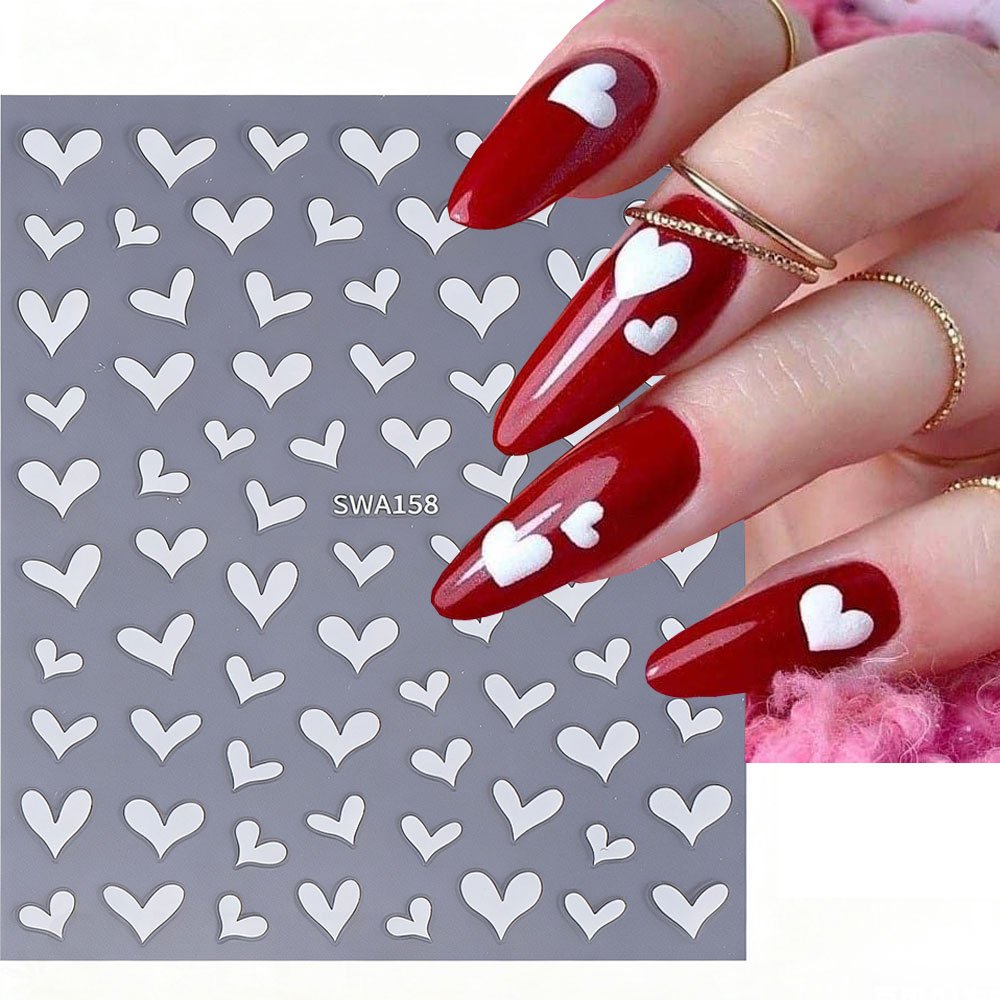 Autocollants 3D pour Nail Art, - Nail Art Valentine avis et prix