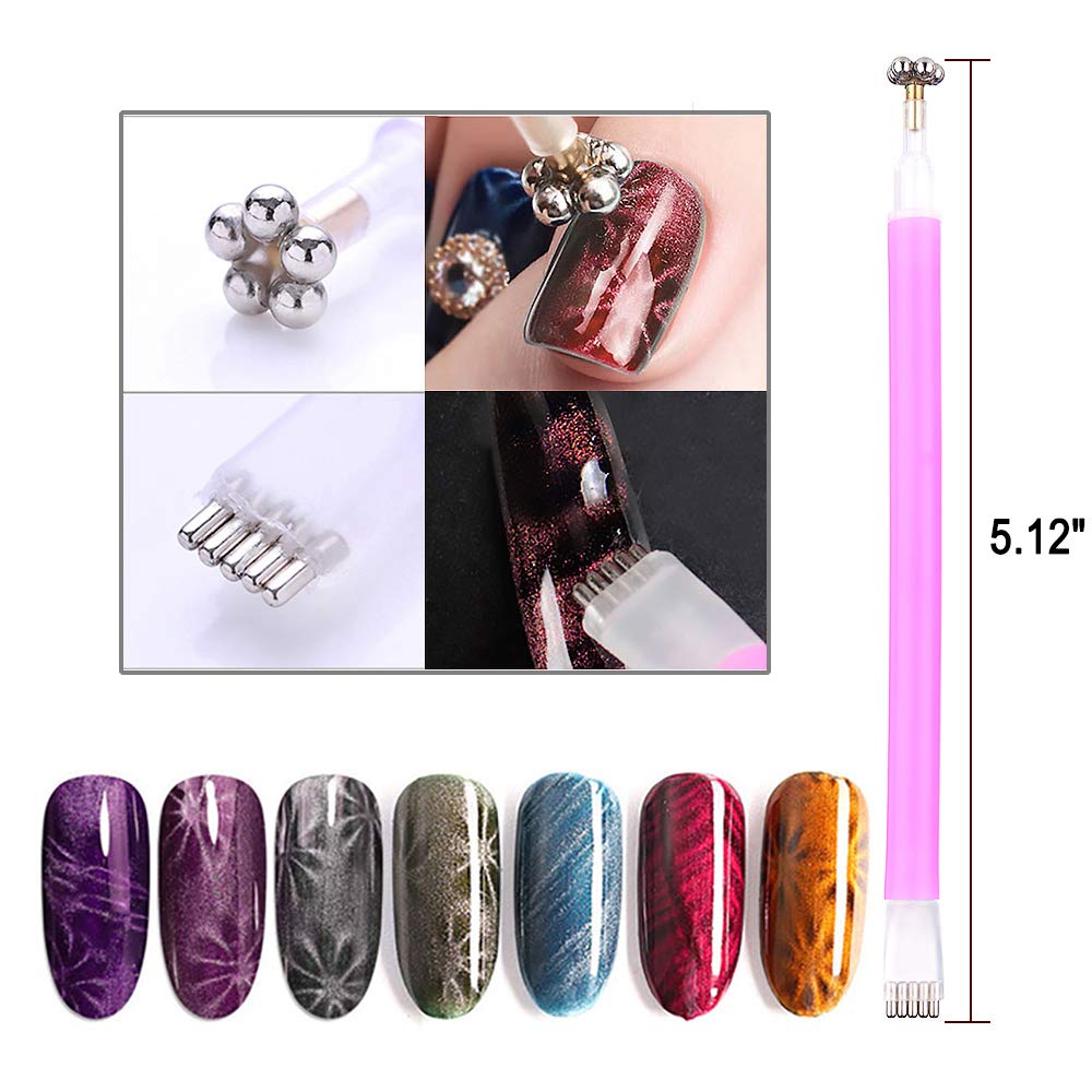 YIKOOLIN Kit de stylos magnéti - Nail Gel Polish Set avis et prix
