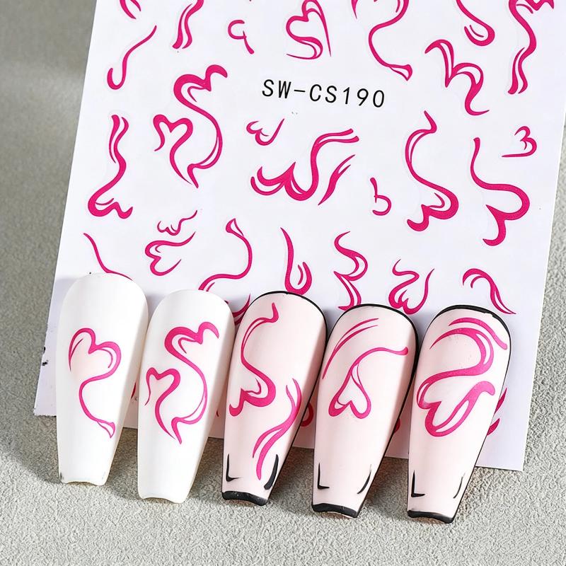 2 feuilles d'autocollants pour - Nail Art Valentine avis et prix