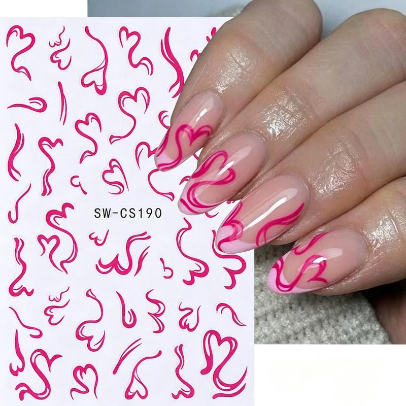 2 feuilles d'autocollants pour - Nail Art Valentine avis et prix