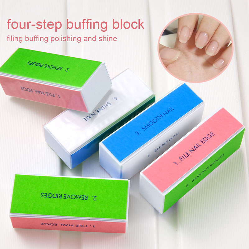 5/10 pièces bloc tampon à ongl - Nail Art Glossy avis et prix