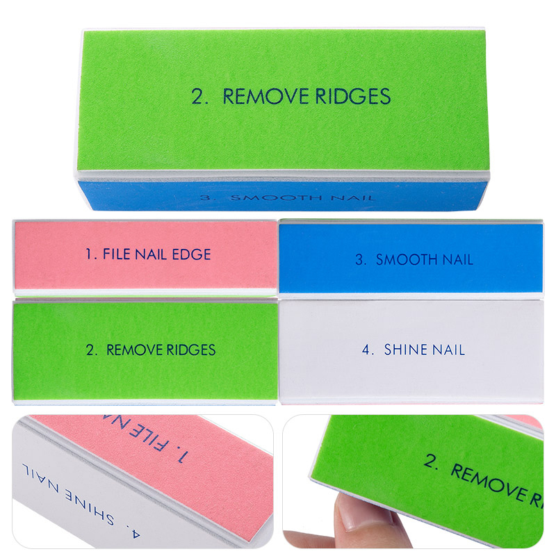 5/10 pièces bloc tampon à ongl - Nail Art Glossy avis et prix