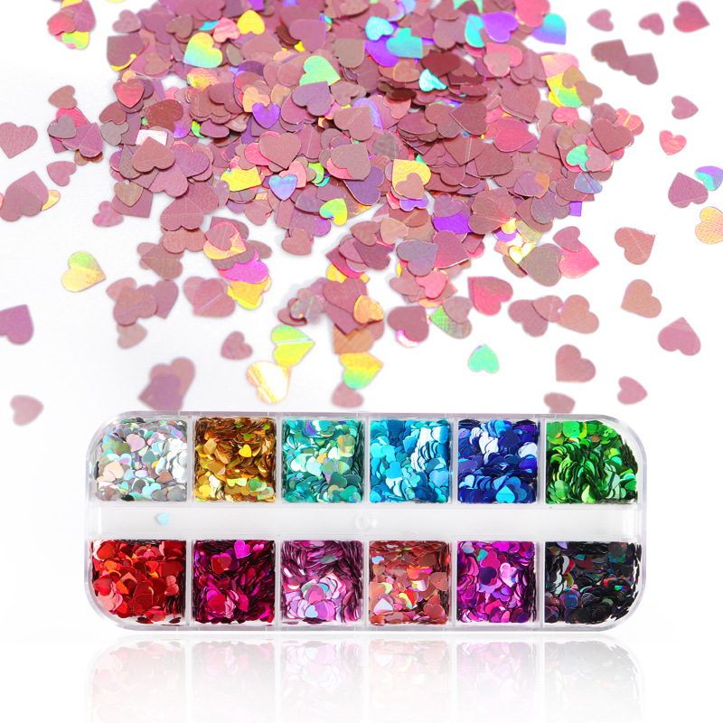 Mélange de Paillettes Papillon - Nail Art Glossy avis et prix