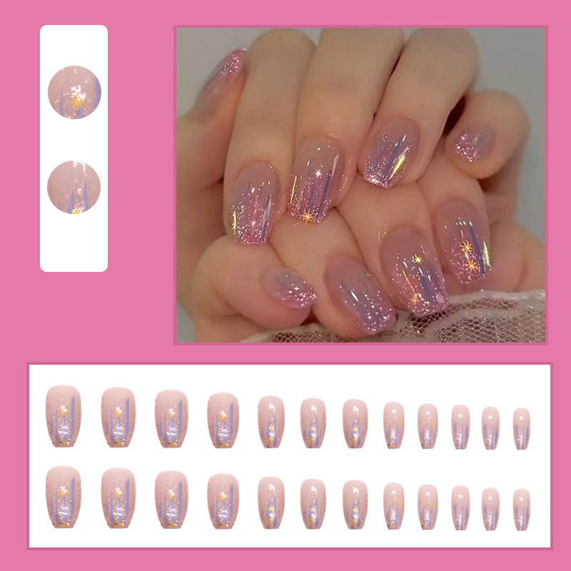 Faux ongles courts pour femmes - Nail Art Glossy avis et prix