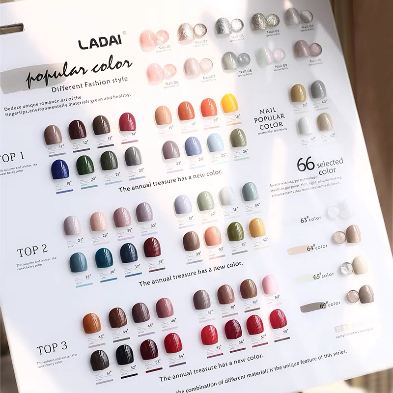 LADAI 66 couleurs, nouvelle te - Nail Gel Polish Set avis et prix